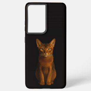 Black 4 Luxe Galaxy S21 Ultra, Abyssinian Beauty Samsung Galaxy Case