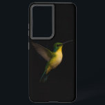 Black 4 Luxe Galaxy S21 Ultra Case, Flying Bird Samsung Galaxy Case<br><div class="desc">Add a touch of timeless elegance to your everyday tech with our Black 4 Luxe Samsung Galaxy S21 Ultra Case featuring a flying bird in motion. Designed with meticulous attention to detail, this striking composition showcases a luminous green and gold hummingbird gracefully suspended against a deep black background. The minimalist...</div>