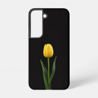 Black 4 Luxe Galaxy S22 Case, Golden Tulip