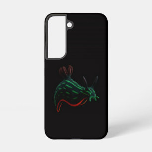 Black 4 Luxe Galaxy S22 Case, Neon Sea Slug Samsung Galaxy Case