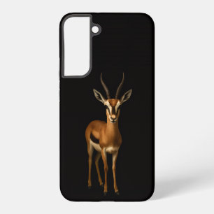 Black 4 Luxe Galaxy S22 Plus, Elegant Gazella Samsung Galaxy Case