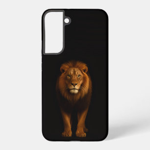 Black 4 Luxe Galaxy S22 Plus, Majestic Lion Samsung Galaxy Case