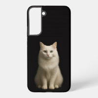 Black 4 Luxe Galaxy S22 Plus, Turkish Angora Cat
