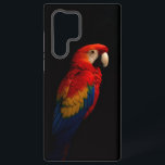Black 4 Luxe Galaxy S22 Ultra Case, Scarlet Parrot Samsung Galaxy Case<br><div class="desc">Add a touch of bold refinement to your everyday tech with our Black 4 Luxe Samsung Galaxy S22 Ultra Case featuring a Scarlet Parrot in radiant colour. Designed with meticulous attention to detail, this exquisite artwork captures the vivid beauty of a scarlet parrot, its feathers glowing in brilliant shades of...</div>