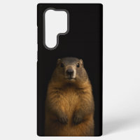 Black 4 Luxe Galaxy S22 Ultra, Fluffy Marmot