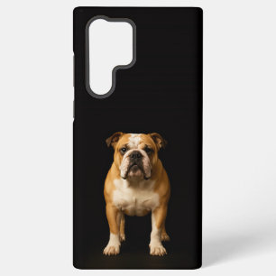 Black 4 Luxe Galaxy S22 Ultra, Stamina Bulldog Samsung Galaxy Case