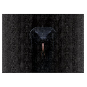 Black 4 Luxe Glass board Black Mamba