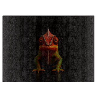 Black 4 Luxe Glass board Panther Chameleon