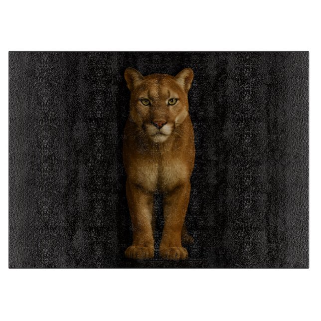 Black 4 Luxe Glass board Silent Prime Puma (Front)
