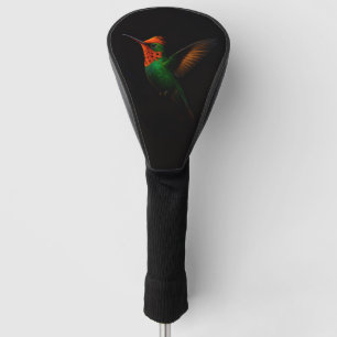 Black 4 Luxe Golf Driver Cover, Tufted Coquette Head Cover
