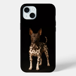 Black 4 Luxe, Hairless Terrier iPhone 15 Plus iPhone 15 Mini Case