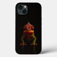 Black 4 Luxe iPhone 13, Eastern Panther Chameleon 