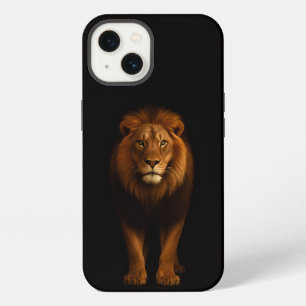 Black 4 Luxe iPhone 13, Majestic Lion 13 Case