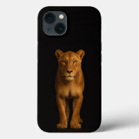 Black 4 Luxe iPhone 13, Noble Lioness