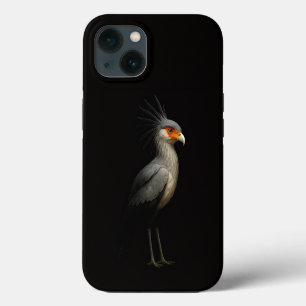 Black 4 Luxe iPhone 13, Secretary Bird 13 Case