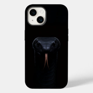 Black 4 Luxe iPhone 14 Case-Mate, Black Mamba Case-Mate iPhone 14 Case
