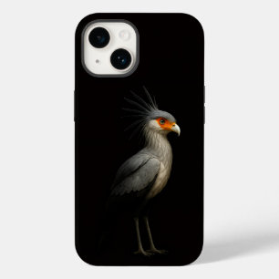 Black 4 Luxe iPhone 14 Case-Mate, Secretarybird Case-Mate iPhone 14 Case