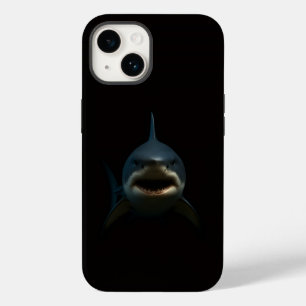 Black 4 Luxe iPhone 14 Mate, Great White Shark Case-Mate iPhone 14 Case