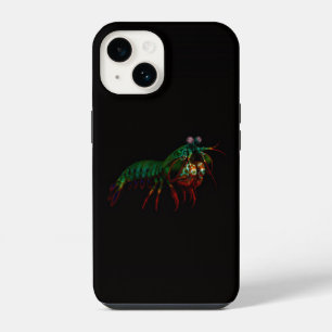 Black 4 Luxe iPhone 14 Mate, Mantis Shrimp Case