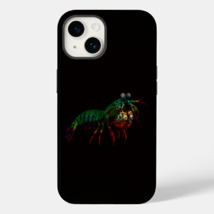 Black 4 Luxe iPhone 14 Mate, Mantis Shrimp Case-Mate iPhone 14 Case