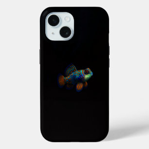 Black 4 Luxe iPhone 15 Case, Mandarin Dragonet Case