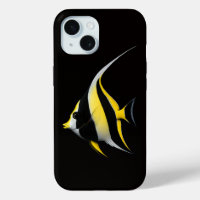 Black 4 Luxe iPhone 15 Mate, Moorish Idol