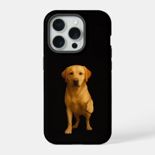Black 4 Luxe iPhone 15 Pro Mate, Tender Labrador Case