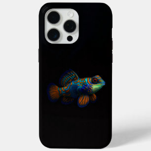 Black 4 Luxe iPhone 15 Pro Max, Dragonet Mandarin iPhone 15 Pro Max Case