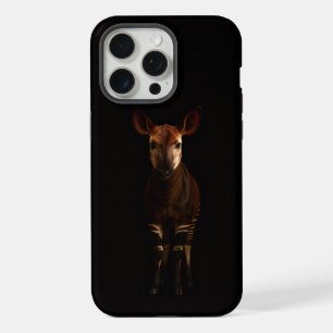 Black 4 Luxe iPhone 15 Pro Max, Forest Okapi Max Case