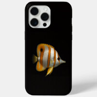 Black 4 Luxe iPhone 15 Pro Max, Reef Butterflyfish