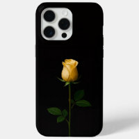 Black 4 Luxe iPhone 15 Pro Max, Sunlit Yellow Rose