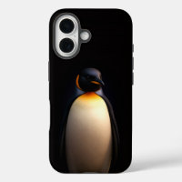 Black 4 Luxe iPhone 16 Case-Mate, Emperor Penguin