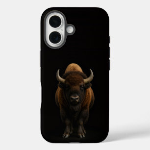 Black 4 Luxe iPhone 16 Mate, American Bison Case