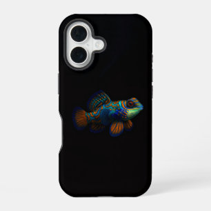 Black 4 Luxe iPhone 16 Mate, Dragonet Mandarin Case