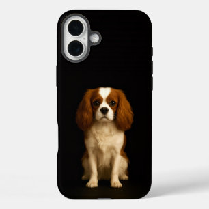 Black 4 Luxe iPhone 16 Plus, Cavalier Spaniel Plus Case