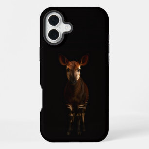 Black 4 Luxe iPhone 16 Plus, Forest Okapi Plus Case