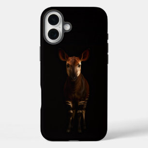 Black 4 Luxe iPhone 16 Plus, Forest Okapi iPhone 16 Plus Case