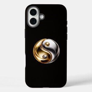 Black 4 Luxe iPhone 16 Plus, Harmony Yin Yang iPhone 16 Plus Case