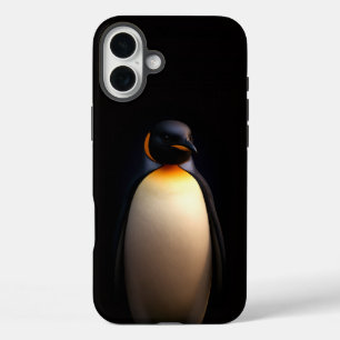 Black 4 Luxe iPhone 16 Plus Mate, Emperor Penguin iPhone 16 Plus Case