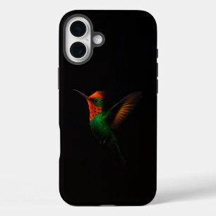Black 4 Luxe iPhone 16 Plus Mate, Tufted Coquette Case