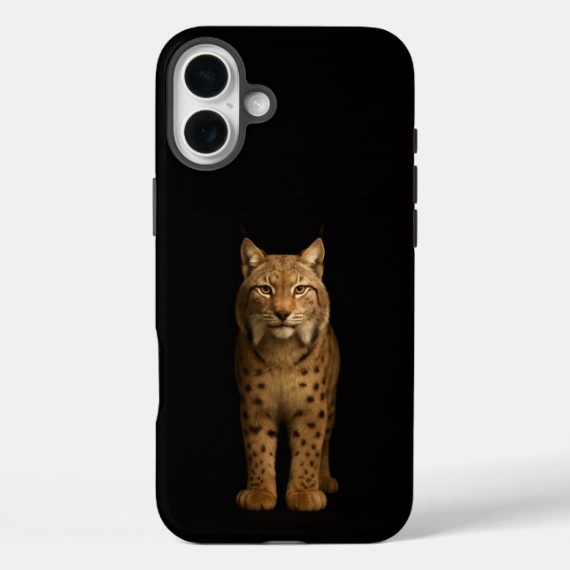Black 4 Luxe iPhone 16 Plus, Silent Lynx Case-Mate iPhone Case (Back)