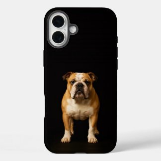 Black 4 Luxe iPhone 16 Plus, Stamina Bulldog Plus Case