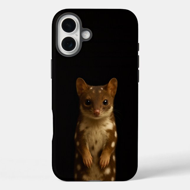 Black 4 Luxe iPhone 16 Plus, Sweet Quoll Case-Mate iPhone Case (Back)