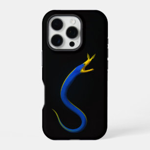 Black 4 Luxe iPhone 16 Pro, Blue Ribbon Eel Pro Case
