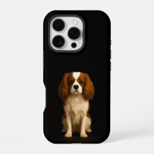 Black 4 Luxe iPhone 16 Pro, Cavalier Spaniel Pro Case