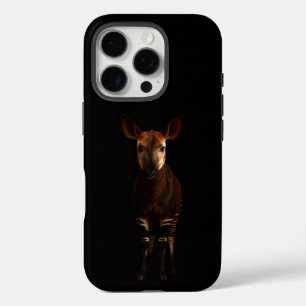 Black 4 Luxe iPhone 16 Pro, Forest Okapi iPhone 16 Pro Case
