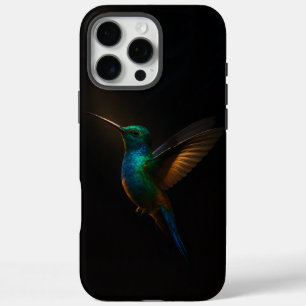 Black 4 Luxe iPhone 16 Pro Max Case, Flying Birds iPhone 16 Pro Max Case