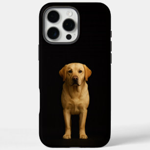 Black 4 Luxe iPhone 16 Pro Max Minimalist Labrador iPhone 16 Pro Max Case