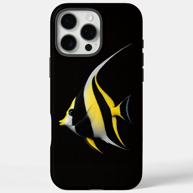 Black 4 Luxe iPhone 16 Pro Max, Moorish Idol Case-Mate iPhone Case (Back)