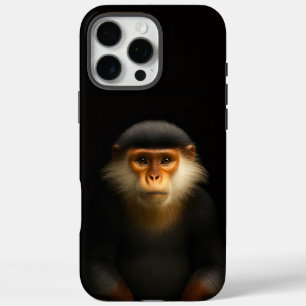 Black 4 Luxe iPhone 16 Pro Max, Red Douc Langur Max Case